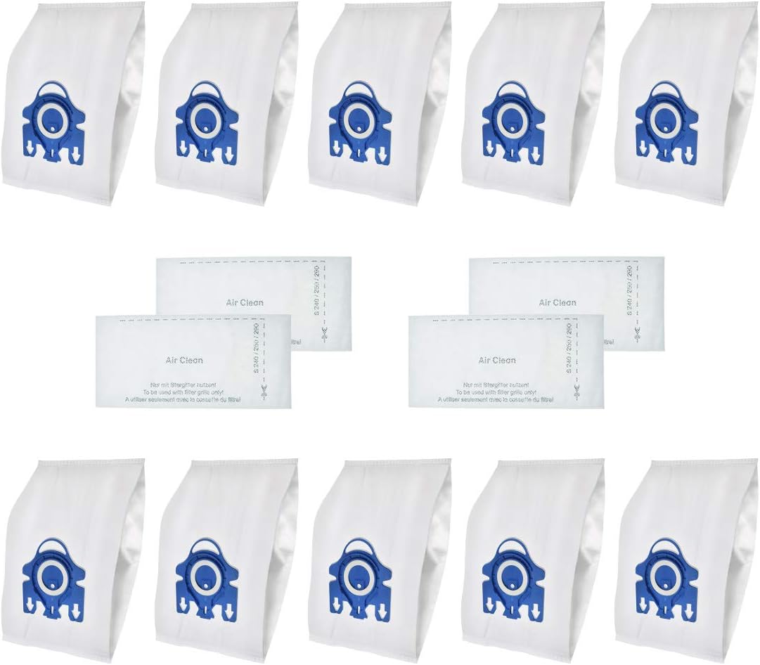 10Pcs Replacement Dust bags For Miele Type GN Deluxe Synthetic Vacuum bags