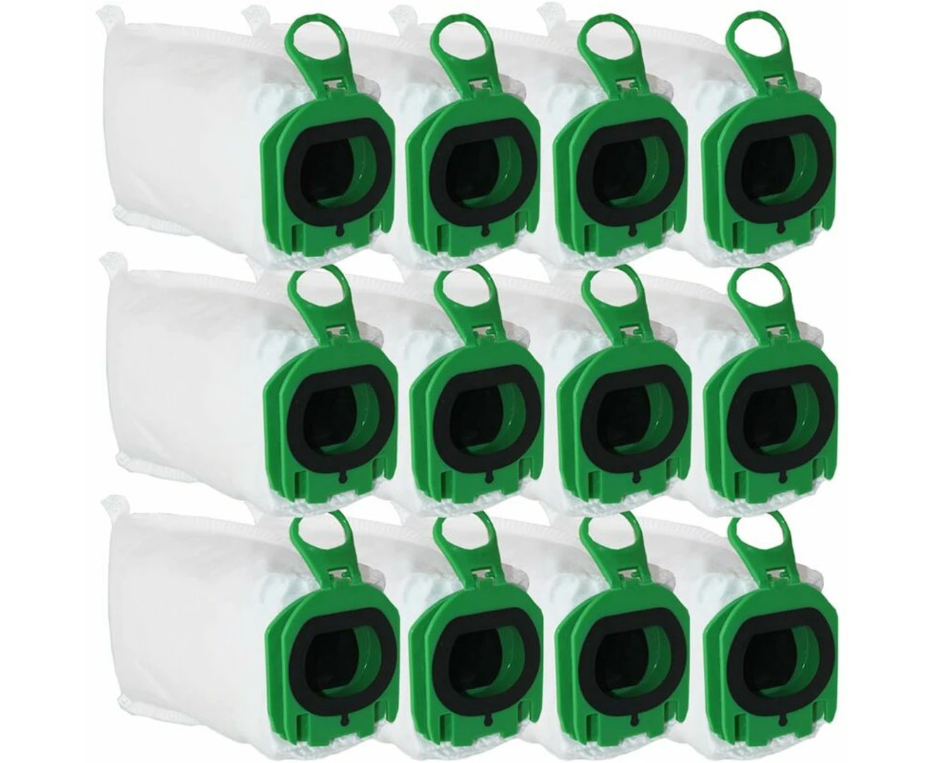 12 Pcs Replacement Bags Vacuum Bags for Kobold VB100 VB 100 FP100
