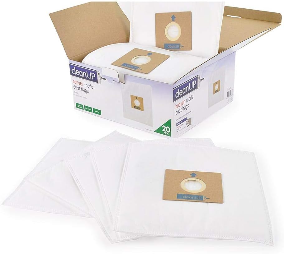 Clean Up Hoover Action & Mode Vacuum Bags 20Pk Micro Filtration – Vacuum Cleaner Bags