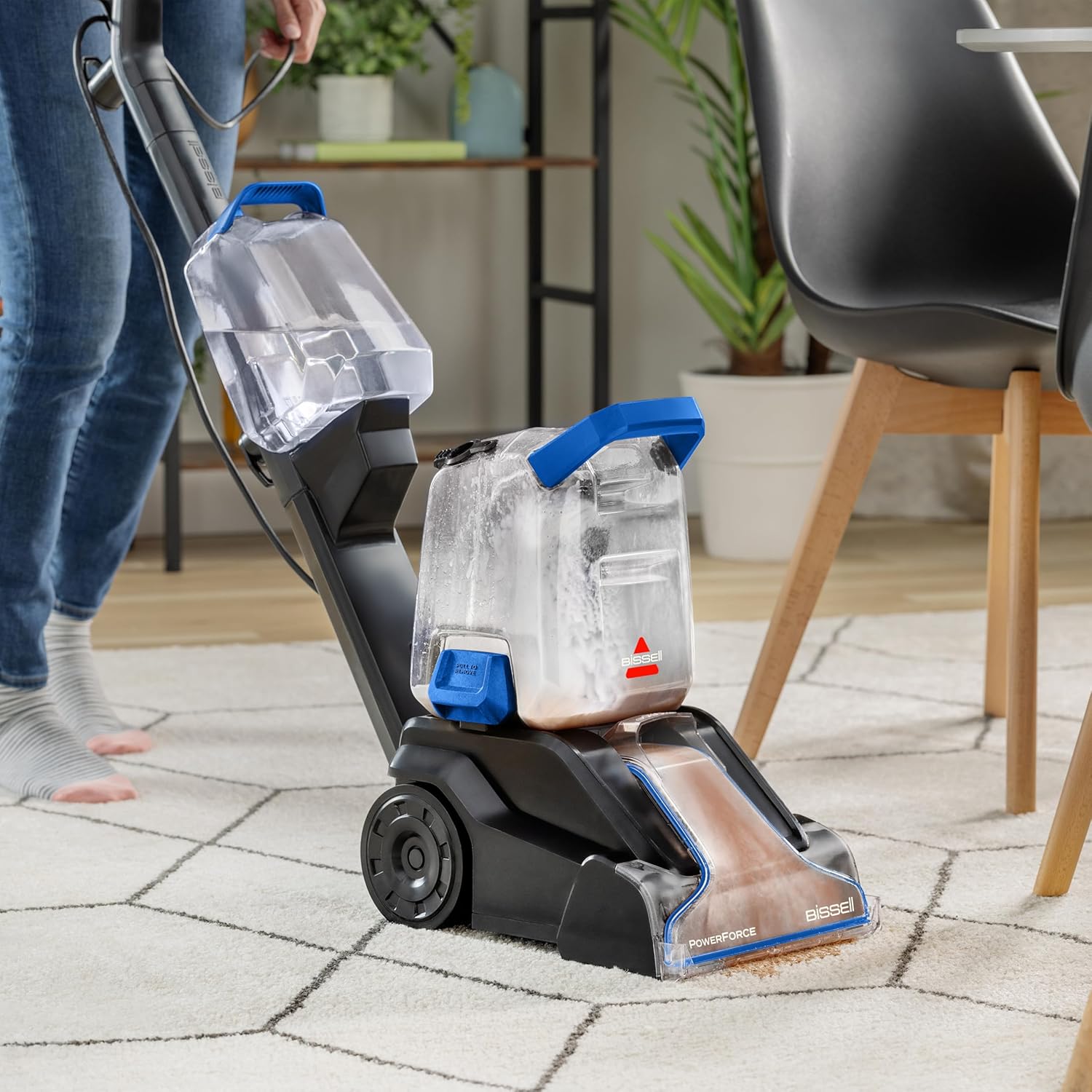 BISSELL PowerForce Upright Carpet Washer 4056F - Image 3