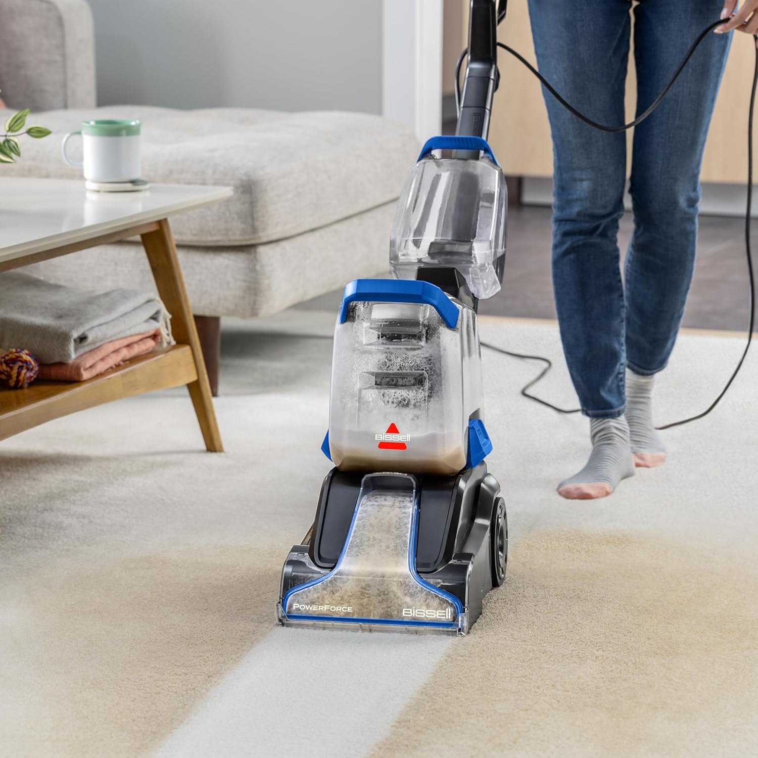 BISSELL PowerForce Upright Carpet Washer 4056F - Image 2