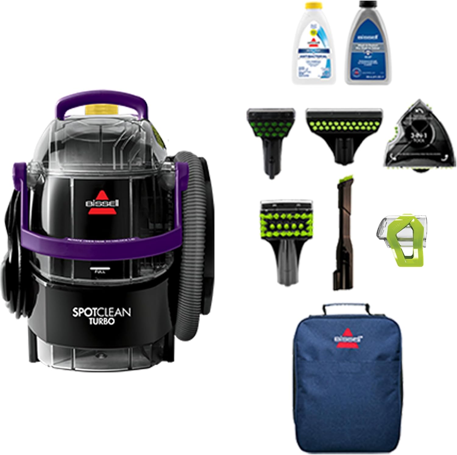 Bissell SpotClean Turbo + Antibac Vacuum Cleaner 33862