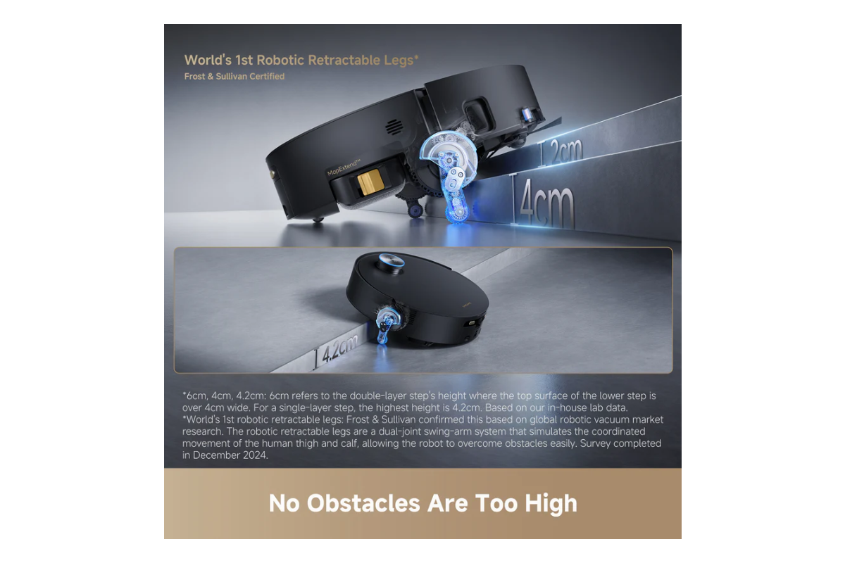 Dreame Aqua10 Ultra Track S Robot Vacuum Cleaner - Image 10