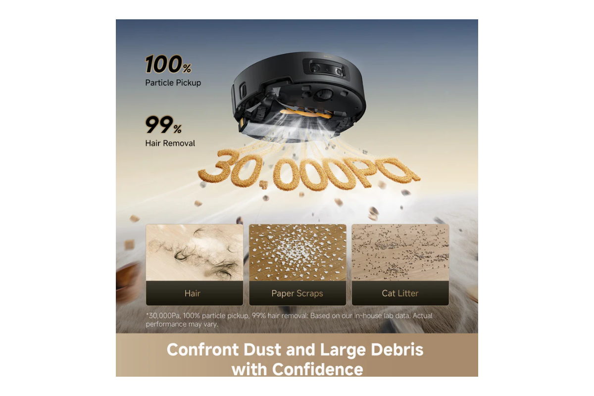 Dreame Aqua10 Ultra Track S Robot Vacuum Cleaner - Image 9