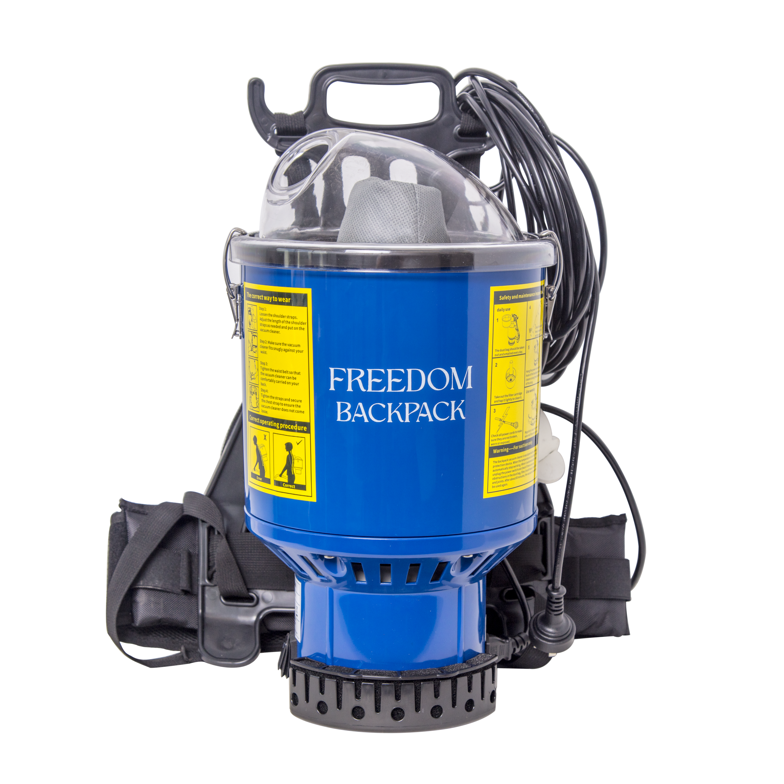 Freedom Backpack Commercial Vacuum Cleaner