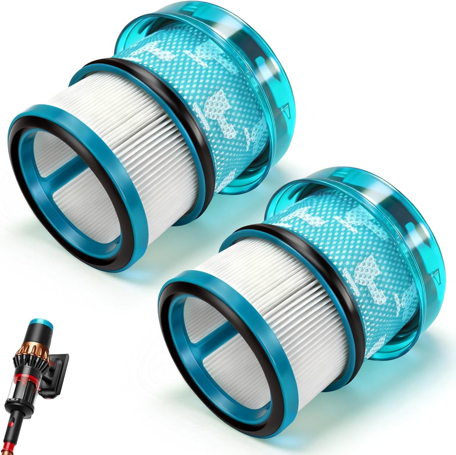 2X Filter For Dyson V16 Piston Animal (SV53) Cordless Vacuum